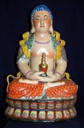 Large Qing Dynasty Buddha Statue - The Buddha Decor