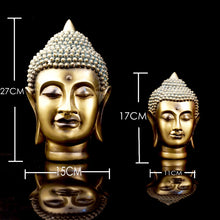 Load image into Gallery viewer, Resin Indian Buddha Head - The Buddha Decor