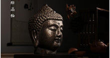 Load image into Gallery viewer, 9&quot; Pure Ceramic Buddha Head - The Buddha Decor