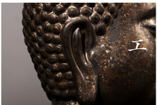 Load image into Gallery viewer, 9&quot; Pure Ceramic Buddha Head - The Buddha Decor