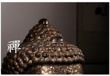 Load image into Gallery viewer, 9&quot; Pure Ceramic Buddha Head - The Buddha Decor