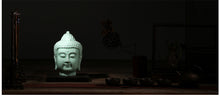 Load image into Gallery viewer, 9&quot; Pure Ceramic Buddha Head - The Buddha Decor