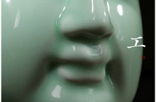Load image into Gallery viewer, 9&quot; Pure Ceramic Buddha Head - The Buddha Decor