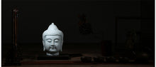 Load image into Gallery viewer, 9&quot; Pure Ceramic Buddha Head - The Buddha Decor