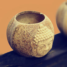 Load image into Gallery viewer, Wooden Buddha Flower Pot - The Buddha Decor