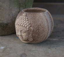 Load image into Gallery viewer, Wooden Buddha Flower Pot - The Buddha Decor