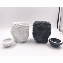 Load image into Gallery viewer, CalmGlow Buddha Head Incense Burner - The Buddha Decor
