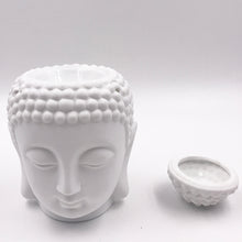 Load image into Gallery viewer, CalmGlow Buddha Head Incense Burner - The Buddha Decor