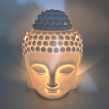 Load image into Gallery viewer, CalmGlow Buddha Head Incense Burner - The Buddha Decor