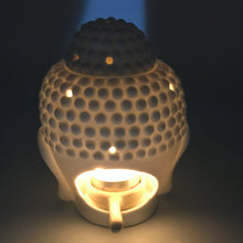 Load image into Gallery viewer, CalmGlow Buddha Head Incense Burner - The Buddha Decor