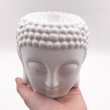 Load image into Gallery viewer, CalmGlow Buddha Head Incense Burner - The Buddha Decor