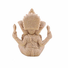 Load image into Gallery viewer, Miniature Handmade Sandstone Ganesha Buddha Figurine - The Buddha Decor