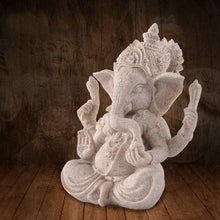 Load image into Gallery viewer, Miniature Handmade Sandstone Ganesha Buddha Figurine - The Buddha Decor