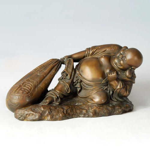 Heavy Money Sack Buddha Statue - The Buddha Decor