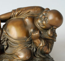 Load image into Gallery viewer, Heavy Money Sack Buddha Statue - The Buddha Decor