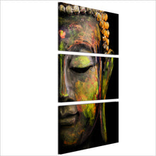 Load image into Gallery viewer, &quot;Calm&quot; 3 Piece Buddha Canvas Painting - The Buddha Decor
