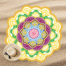 Load image into Gallery viewer, Lotus Bohemian Meditation Blanket - The Buddha Decor