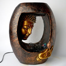 Load image into Gallery viewer, GoldLeaf Buddha Water Fountain - The Buddha Decor