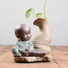 Load image into Gallery viewer, Peaceful Miniature Monk Buddha Figurines - The Buddha Decor