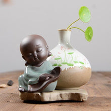 Load image into Gallery viewer, Peaceful Miniature Monk Buddha Figurines - The Buddha Decor