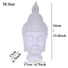 Load image into Gallery viewer, Sandstone Buddha Head - The Buddha Decor