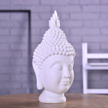 Load image into Gallery viewer, Sandstone Buddha Head - The Buddha Decor