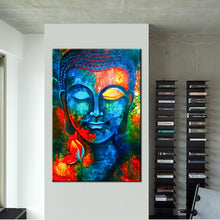 Load image into Gallery viewer, Rainbow Buddha Canvas Print - The Buddha Decor