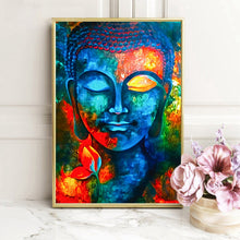 Load image into Gallery viewer, Rainbow Buddha Canvas Print - The Buddha Decor