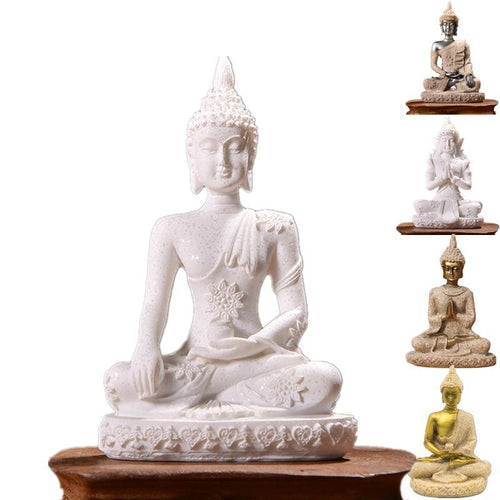 MiniBuddha Miniature Praying Thai Buddha Figurines - The Buddha Decor