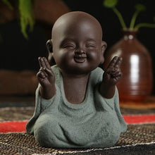 Load image into Gallery viewer, MIni Monk Buddha Figurines - The Buddha Decor