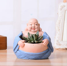 Load image into Gallery viewer, Mini Happy Buddha Pot - The Buddha Decor