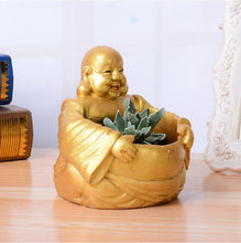 Load image into Gallery viewer, Mini Happy Buddha Pot - The Buddha Decor