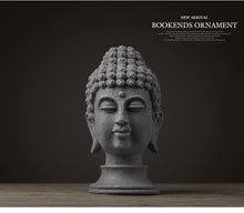 Load image into Gallery viewer, Slate Buddha Head - The Buddha Decor