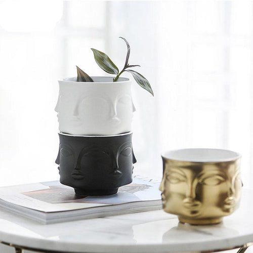 Nordic Handmade Buddha Plant Pot - The Buddha Decor