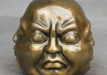 Load image into Gallery viewer, 4&quot; Four Faced Bronze Buddha Statue - The Buddha Decor