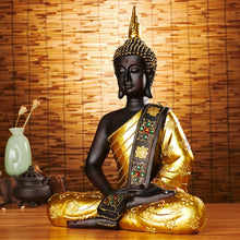 Load image into Gallery viewer, 16&quot; Gold Seated Buddha Statue - The Buddha Decor