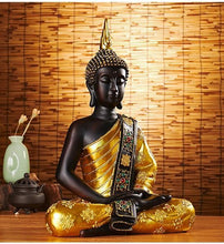 Load image into Gallery viewer, 16&quot; Gold Seated Buddha Statue - The Buddha Decor