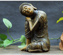 Load image into Gallery viewer, 9.5&quot; Kneeling Buddha Figurines - The Buddha Decor