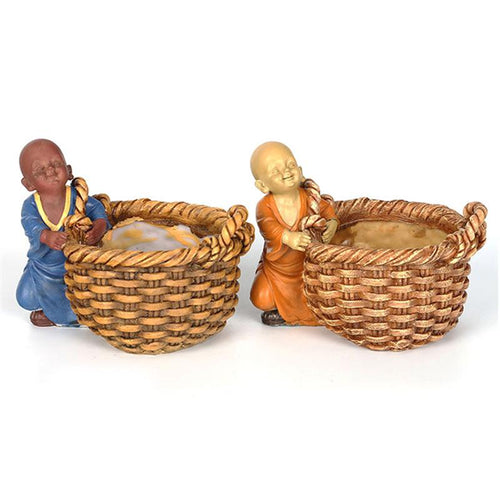 Little Monk Flower Pot - The Buddha Decor