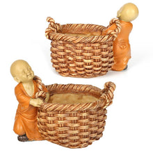 Load image into Gallery viewer, Little Monk Flower Pot - The Buddha Decor