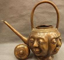 Load image into Gallery viewer, 16&quot; Four Faced Copper Teapot - The Buddha Decor