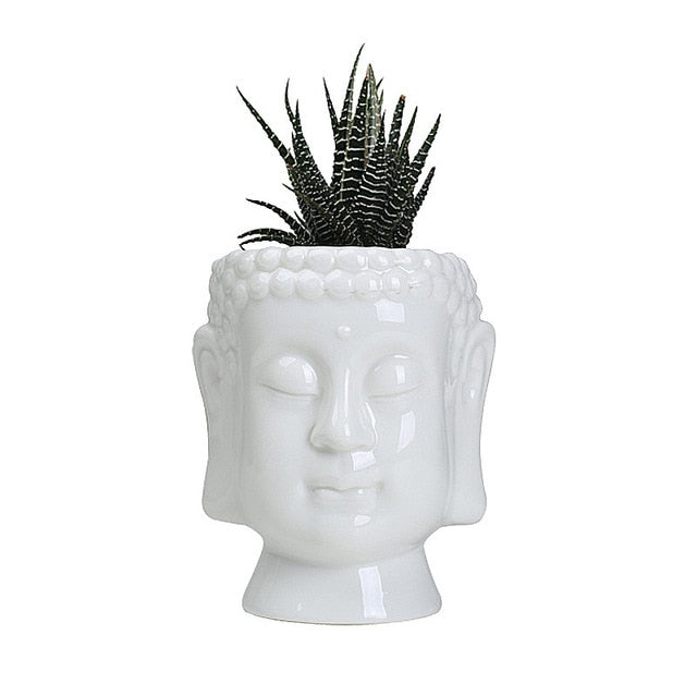 Feng Shui Fortune Buddha Flower Pot - The Buddha Decor