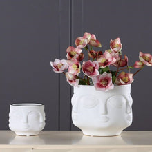 Load image into Gallery viewer, Modern Ceramic Buddha Vase - The Buddha Decor
