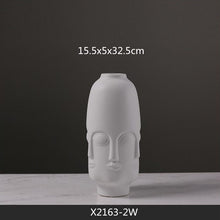 Load image into Gallery viewer, Modern Ceramic Buddha Vase - The Buddha Decor