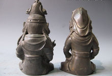 Load image into Gallery viewer, Pure Copper Bodhisattva Buddha Statue Pair - The Buddha Decor