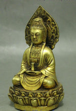 Load image into Gallery viewer, Golden Guan Yin Buddha Statue - The Buddha Decor
