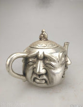 Load image into Gallery viewer, 4&quot; Four Faced Copper Teapot - The Buddha Decor