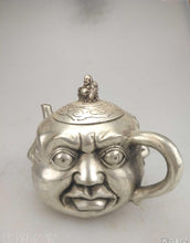 Load image into Gallery viewer, 4&quot; Four Faced Copper Teapot - The Buddha Decor