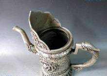 Load image into Gallery viewer, 9&quot; Silver Dragon Teapot - The Buddha Decor
