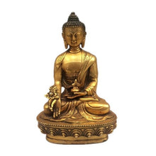 Load image into Gallery viewer, Rare Tibetan Brass Buddha Statues - The Buddha Decor